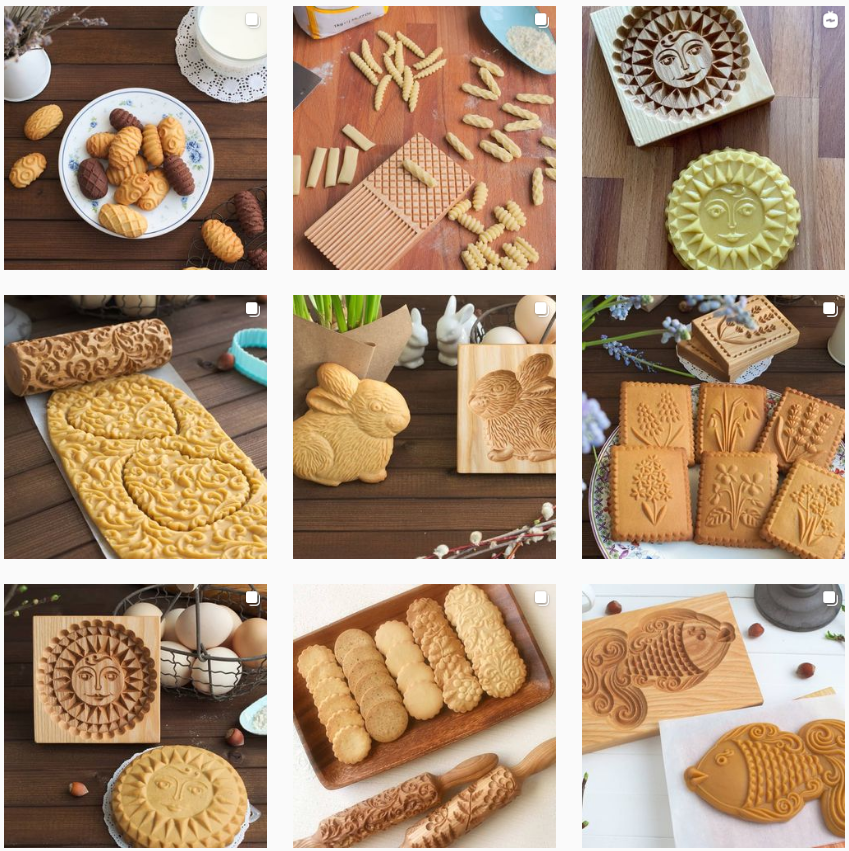 Пряничные доски и скалки